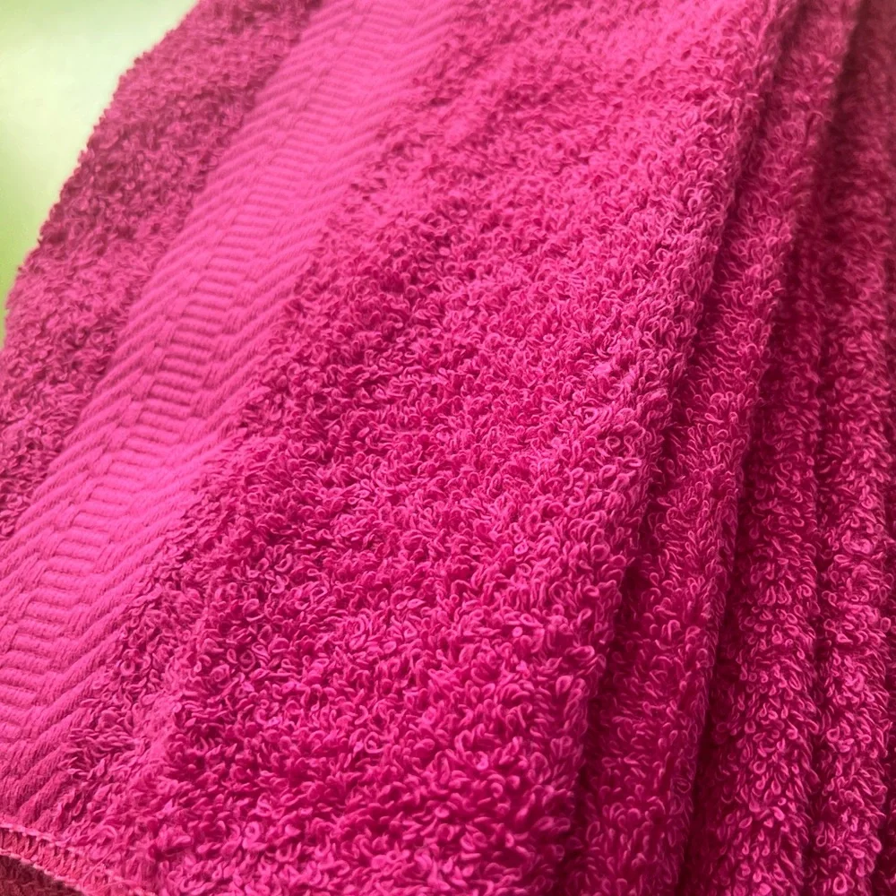 10 Cotton Wash Cloth bundle DARK PINK purple Kohl’s THE BIG ONE brand NEW BRIGHT